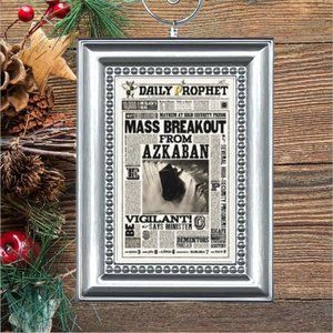 Harry Potter The Daily‎ Prophet Newspaper Christmas Tree Ornament